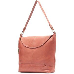 Born Leather Elaina Flap Hobo Bag